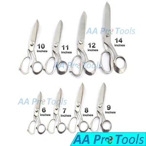 New Tailor UPHOLSTERY SCISSORS HEAVY DUTY STAINLESS STEEL Utility Sewing Silver - Picture 1 of 9