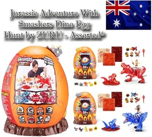 Toys For Kids Jurassic Adventure With Smashers Dino Egg Hunt by ZURU - Assorted* - Picture 1 of 6