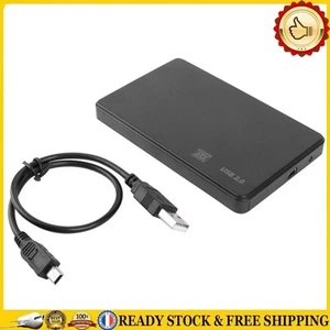 2.5 inch SATA USB2.0 Hard Drive HDD Enclosure External Tool Free Hard Disk Box & - Bild 1 von 12