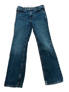 Ariat B4 Boys Jeans 12x28 Relaxed Boot Cut Adjustable Waist - Picture 1 of 8