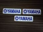 3pcs YAMAHA Sport Racing MOTORCYCLES Iron on Patch or Sew Embroidered on #001