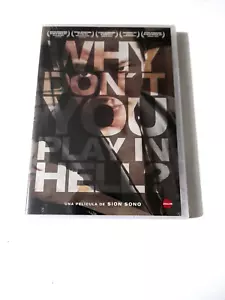 DVD "WHY DON'T YOU PLAY IN HELL ?" PRECINTADO SEALED SION SONO JUN KUNIMURA - Picture 1 of 2