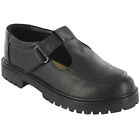GIRLS BACK TO SCHOOL SHOES KIDS GENUINE LEATHER T BAR BALLERINA MARY JANE PUMPS