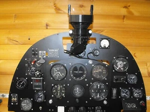 RAF Spitfire Instrument Panel And Instruments newly made wall hung for display. - Picture 1 of 24