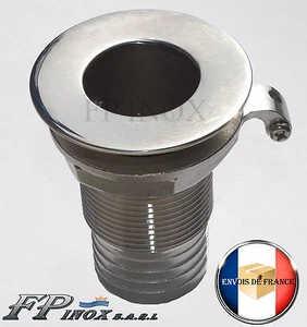 Passe coque Filetage 1"1/4 Diamètre 39mm inox 316 - Bild 1 von 3