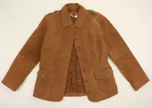 Ashley by 26 International braune Wildlederjacke aus 100 % Leder Größe M - Bild 1 von 6