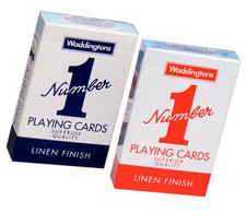 Waddingtons 007290 No.1 Classic Playing Cards - Blue