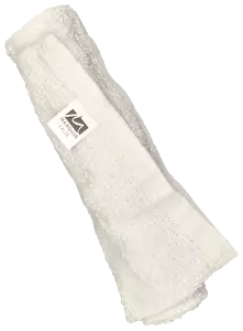 White 100% Cotton Kitchen Bar Mop Dishcloth Towel Rags | Gym Towel - Picture 1 of 12