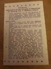 Northern Ireland 1971 British Army Instructions For Opening Fire "Yellow Card"