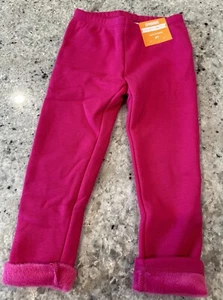 NWT Gymboree Warm and Fuzzy Hot Pink Leggings Girls 3T - Picture 1 of 3