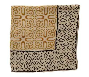 Hand Block Print 100% Cotton Soft bandana Women Bandana Neck Scarf Bohemian Set - Picture 1 of 4