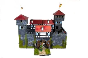 Ritter/Normannen-Burg Rabenfels 3162, zu 7cm Sammelfiguren, Fertigmodell in Comp - Picture 1 of 11