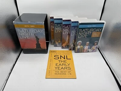 TIME LIFE SATURDAY NIGHT LIVE SNL EARLY YEARS BEST OF SEASONS 1-5 DVD BOX SET - Image 1 of 4