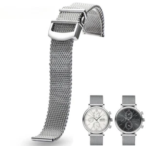 Cinturino orologio maglia milanese 20mm 22mm per bracciale pilota IWC Portofino IW356501 505 - Foto 1 di 24