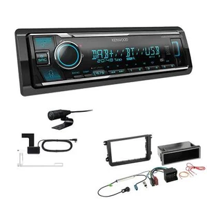 Kenwood Digital Autoradio DAB+ Bluetooth Alexa für Skoda Superb II ab 2008 - Bild 1 von 5