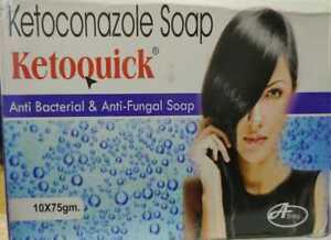 Ketoquick Soap Anti Dandruff  soap for Hair 75Gm pack -4+2