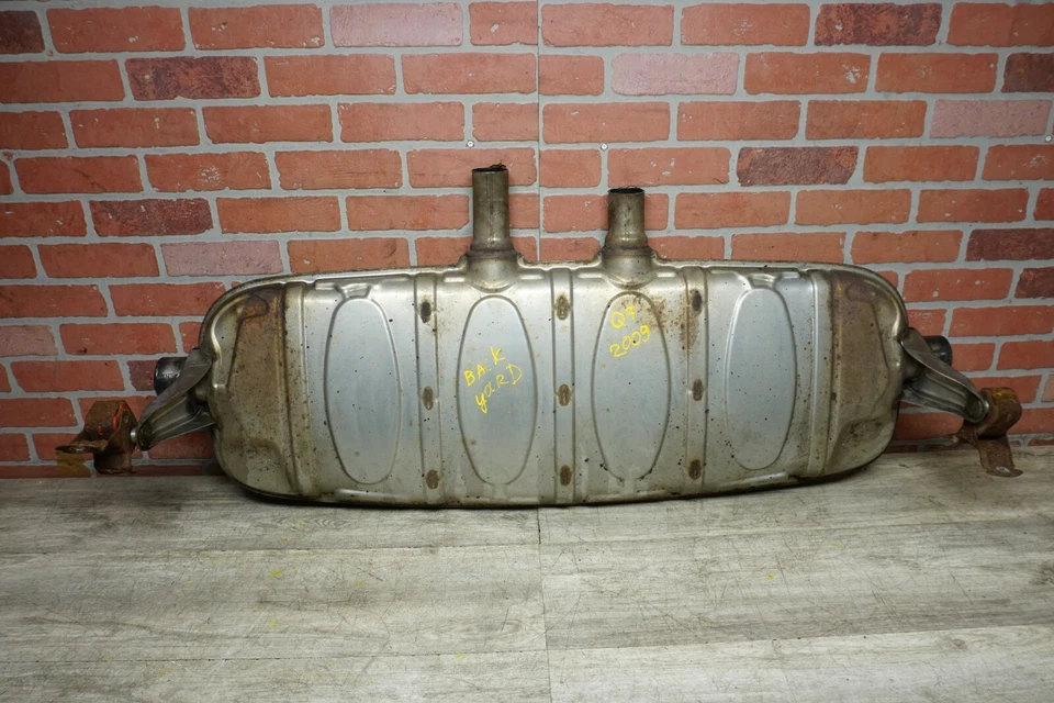 AUDI Q7 2007-2009 4L 4 PUERTAS SUV 3,6 L V6 GASOLINA GASOLINA ESCAPE TRASERO SILENCIADOR OEM Foto 1 de 4