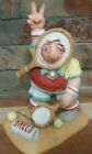 VINTAGE CERAMIC THE GARY PATTERSON-TENNIS FIGURINE-SPORT COLLECTION DECOR-OFFICE