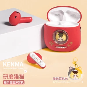 Haikyu!! Kozuma Enoshima Wireless Bluetooth Earphone Headphone W/Plush Case Gift - Picture 1 of 8