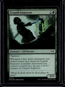 Cryptid Inspector - 174 - Foil - DSK - NM - MTG Magic the Gathering - Picture 1 of 1
