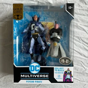McFarlane Toys DC Multiverse PSYCHO-PIRATE Crisis Gold Platinum Chase Exclusive - Picture 1 of 6