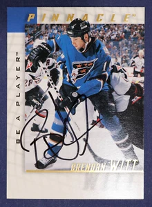 1997-98 Be A Player Autographs #162 Brendan Witt - Picture 1 of 2