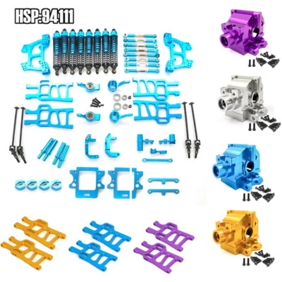 Full upgrade kit for 1/10 CNC RC truck HSP 94108 94111 off-road monster gearbox - Image 1 of 4
