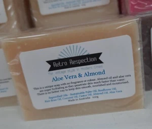 Aloe Vera & Almond - Handmade Soap - Australian - Picture 1 of 1