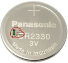 2 x Panasonic CR2330 3V Lithium Knopfzelle lose / Folie   