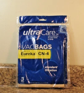 Juego de 3 bolsas selladas Ultra Care Vac Eureka CN-4 CN4 - Imagen 1 de 3