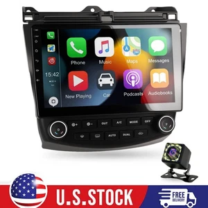 Car Stereo Radio 10.1" Backup Camera MP5 Music Player for Honda Accord 03-07 Hot - Picture 1 of 21
