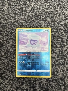 Pokémon Castform Snowy Form Reverse Holo 034/198 - Picture 1 of 2