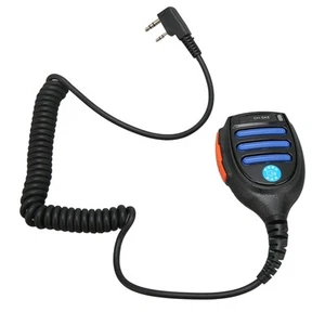 Walkie Talkie Głośnik Mikrofon Wodoodporny 2-pinowy głośnik naramienny Mikrofon do F FY - Zdjęcie 1 z 22