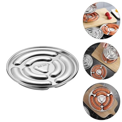 1 pezzo di calore durevole per salsicce per hot dog, per cucina (argento) - Immagine 1 di 4