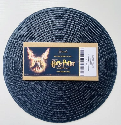 E I DESIGNS Personalised Harry Potter Ticket,Custom Event Ticket,Gifting, Theatre