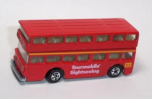 HOT WHEELS Mattel LEO INDIA Vintage BW Blackwall DOUBLE DECK BUS "RED" - VN MINT - Foto 1 di 5