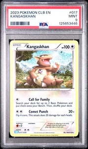 2023 POKEMON CLB EN #017 KANGASKHAN PSA 9 MINT CLASSIC - Picture 1 of 2