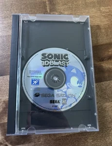 Sonic 3D Blast (Sega Saturn, 1996) No Manual - Tested - Authentic - Picture 1 of 2