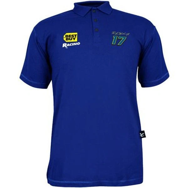 Ricky Stenhouse Jr Chase Authentics #17 Best Buy Polo Shirt FREE SHIP! - Изображение 1 из 1