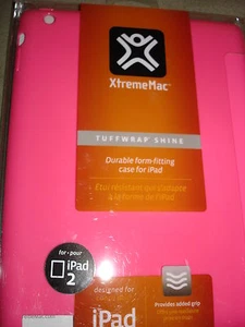 FUNDA DE FORMA DURADERA XTREME TUFFWRAP BRILLO PARA IPAD2 ROSA - Imagen 1 de 3