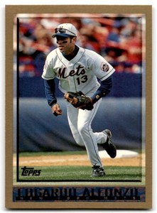 1998 Topps Baseball Card Edgardo Alfonzo New York Mets #89