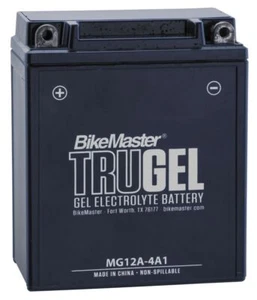 BikeMaster TruGel Battery For Yamaha XS400 1980-1983 Blue HB12A-A-GEL - Picture 1 of 3