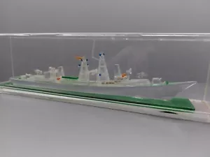 Vintage UdSSR Plexiglas Schreibtisch Souvenirmodell eines sowjetischen Schiff... - Bild 1 von 10