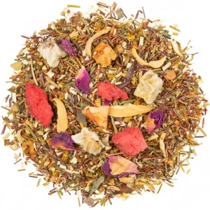 Kräutertee Feenduft mit Erdbeer Kiwi Geschmack 100g Honeybush loser Erdbeertee - Bild 1 von 2