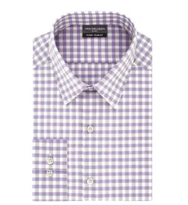 VAN HEUSEN Flex Dress Shirt Men's SIZE 14-14 1/2 x 32/33 SMALL Iris Purple NWT - Picture 1 of 9