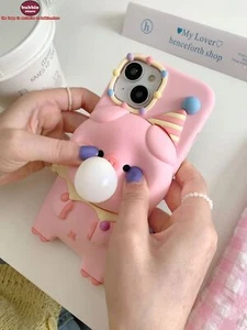 Funda Cober Para iPhone 15 14 13 12 11 Soplar Burbujas Funda Telefono Protecto - Imagen 1 de 10