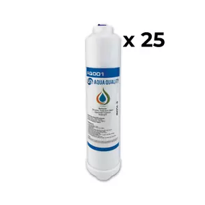 AQ001 Filtri Acqua per Frigo Esterno o Sistemi Filtranti Sottolavello - SCATOLA DA 25 - Foto 1 di 8
