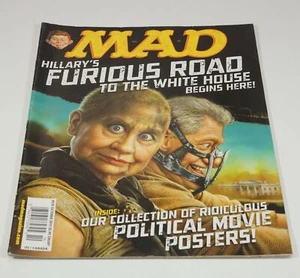 MAD Magazine #535 Hillary's Furious Road to the White House Bill Hillary Clinton - Imagen 1 de 4