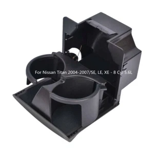 New Graphite Grey Center Console Cup Holder For 2004-2007 Nissan Titan 5.6L - Picture 1 of 10