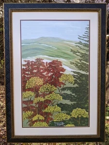 Litografía ""Majesty, Great Smoky Mountains"" de Henrietta Lambert (Cherokee) - Imagen 1 de 10